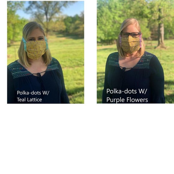 Handmade Reusable Fabric Masks - Picture 4 of 8